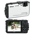 Câmera Nikon Coolpix AW100 c/ LCD 3,0”, 16MP, F...