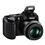 Câmera Digital Nikon Coolpix L810 Preta com 16.1MP, Zoom Óptico 26x, LCD 3", Detector de Face, Saída HDMI, Vídeos HD e Fotos em 3D + Cartão de 4GB