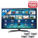 TV 46" Slim LED 3D Samsung Série 6 ES6500 UN46E...