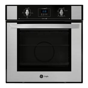 Forno de Embutir a Gás GE Metal Behind Glass com Grill e Timer - Inox - 220V - 66 Litros