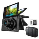 Câmera Samsung MV800 Preta c/ LCD 3”, 16.1MP, T...