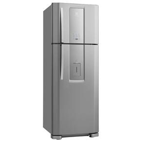 Refrigerador Electrolux Frost Free Duplex DWX51 com Dispenser de Água - 441 L - Inox