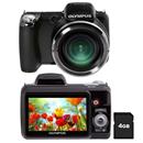 Câmera Olympus SP-810 Preta c/ LCD 3.0”, 14MP, ...