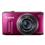 Câmera Digital Canon PowerShot SX240HS Pink Full HD com 12.1 MP, LCD 3.0", Zoom Óptico 20x, PictBridge e Detector de Sorrisos e Faces