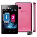 Celular Desbloqueado LG T375 Rosa com Dual Chip...