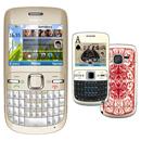 Cel Desbloq Claro Nokia C3 Dourado c/ Câmera 2M...