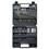 Kit Parafusadeira/Furadeira Elétrica Black&Decker CD121K50BR 3/8" - 12V - Bivolt