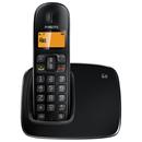 Telefone s/ Fio Philips CD1911B Preto com Id. C...