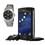 Celular Desbloqueado Sony Ericsson Xperia™ Mini Pro Preto c/ Câmera 5.0MP, Fone + Cartão 2GB + Relógio Masculino Analógico Mondaine  - Prata