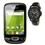 Celular Desbloqueado Samsung Galaxy Mini Preto/Verde Android 2.2, Wi-Fi, 3G, Câmera 3.2, GPS, Touch e Fone + Relógio Masculino Mondaine Urban - Preto