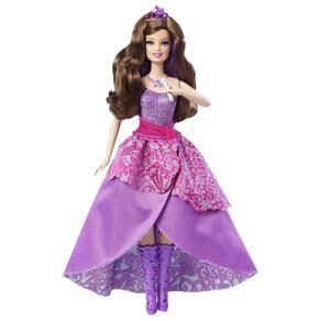 Barbie Mattel A Princesa e a Pop Star - Princesa 2 em 1 - Keira  X8759