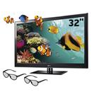 TV 32" Cinema 3D LED LG 32LM3400 com Conversor ...