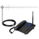 Telefone com Fio Intelbras CCA 490 com Antena E...