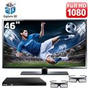 TV 46" LED 3D Samsung Série 6 EH6030 UN46EH6030...