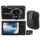Câmera Samsung ST77 Preta c/ 16.1MP, LCD 2,7”, ...