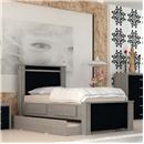Cama Bibox Solteiro Europa Monalisa 3445 Flex c...