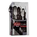 Conjunto de Talheres Cube com 24 Peças Euro com...