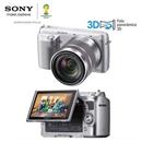 Câmera Digital Sony NEX-F3 Prata com 16.1MP, LC...
