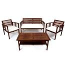 Conjunto Entalharte Blanco com Sofá, Poltronas,...