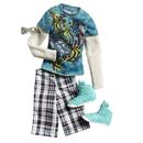 Barbie Ken Mattel Fashionistas Roupinha - Roupa...