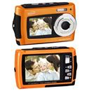 Câmera Newlink CD110 Laranja com LCD Frontal 1,...