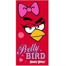 Toalha de Banho Aveludada Camesa Pretty Bird An...