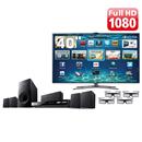 TV 40" Slim LED Smart Interaction 3D Samsung Fu...