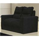 Sofá 2 Lugares Gazin Chenil Xangai - Preto Liso