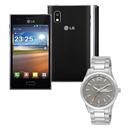 Celular Desbloqueado LG Optimus L5 Preto com Te...
