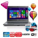 Notebook Positivo 5055m com Intel® Core i3-2328...