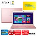 Notebook Sony Vaio SVE14A25CBP com Intel® Core™...