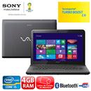 Notebook Sony Vaio SVE14125CBB com Intel® Core™...