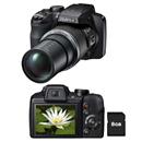 Câmera FujiFilm FinePix S8200 Preto com LCD 3.0...