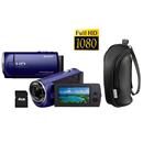 Filmadora Full HD 02421116 HDR CX220 L Azul Son...