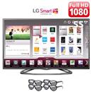 TV 55" Cinema 3D LED LG 55LA6200 Full HD com Sm...