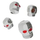 Jogo com 4 Tampas Chimpa Caveira para Válvula d...
