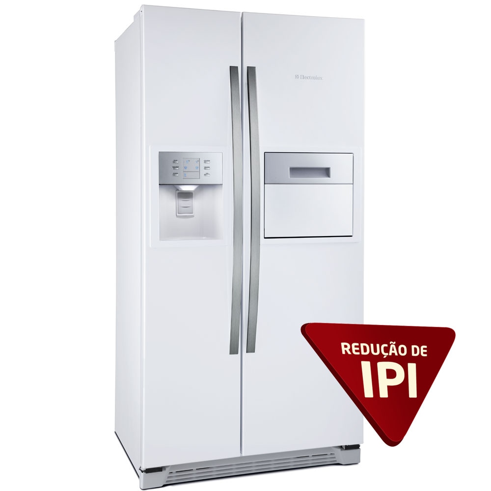 Refrigerador Side by Side Electrolux SH70B c/ Home Bar 504 L Side