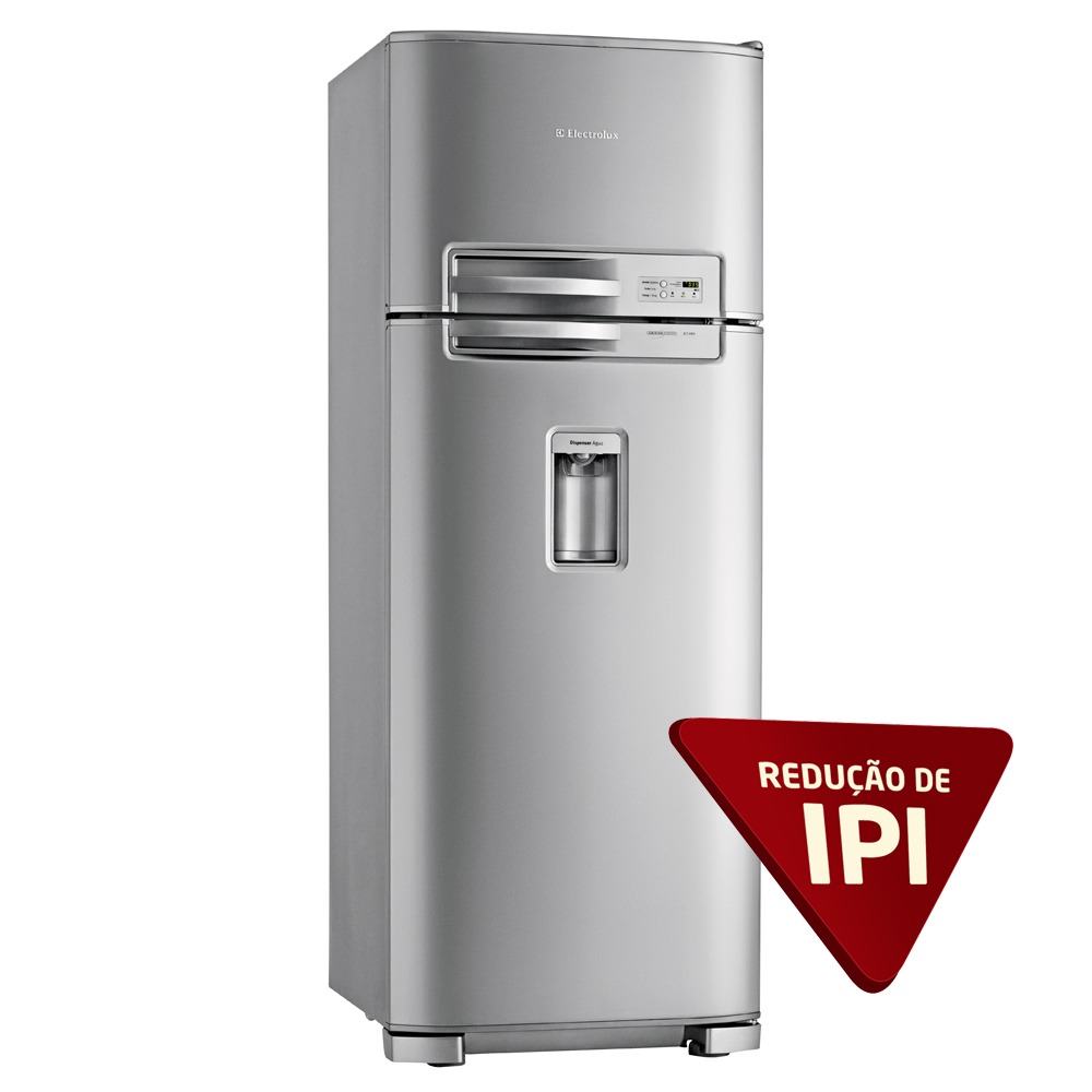 Refrigerador Electrolux Duplex DC49X c/ Dispenser de água 462 L