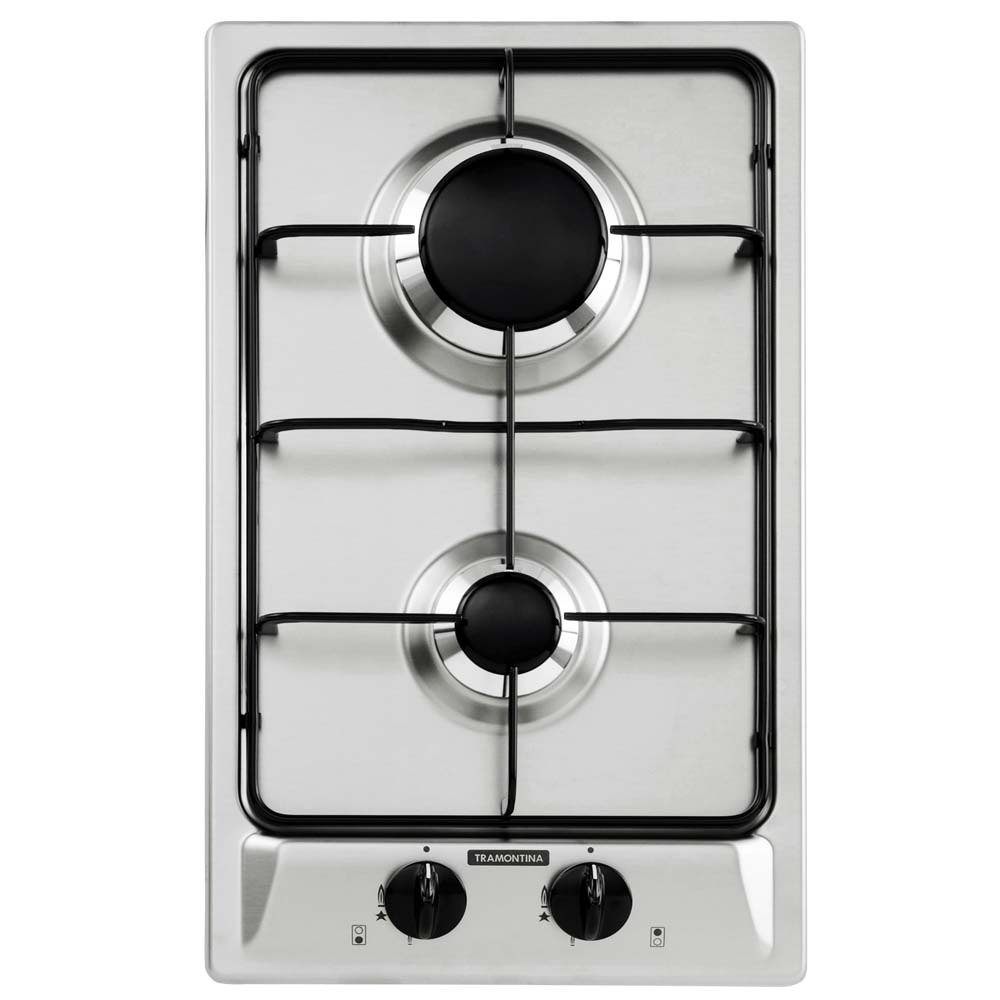 Cooktop Dominó a Gás 2 Bocas Tramontina 94700/201 Inox Cooktops no