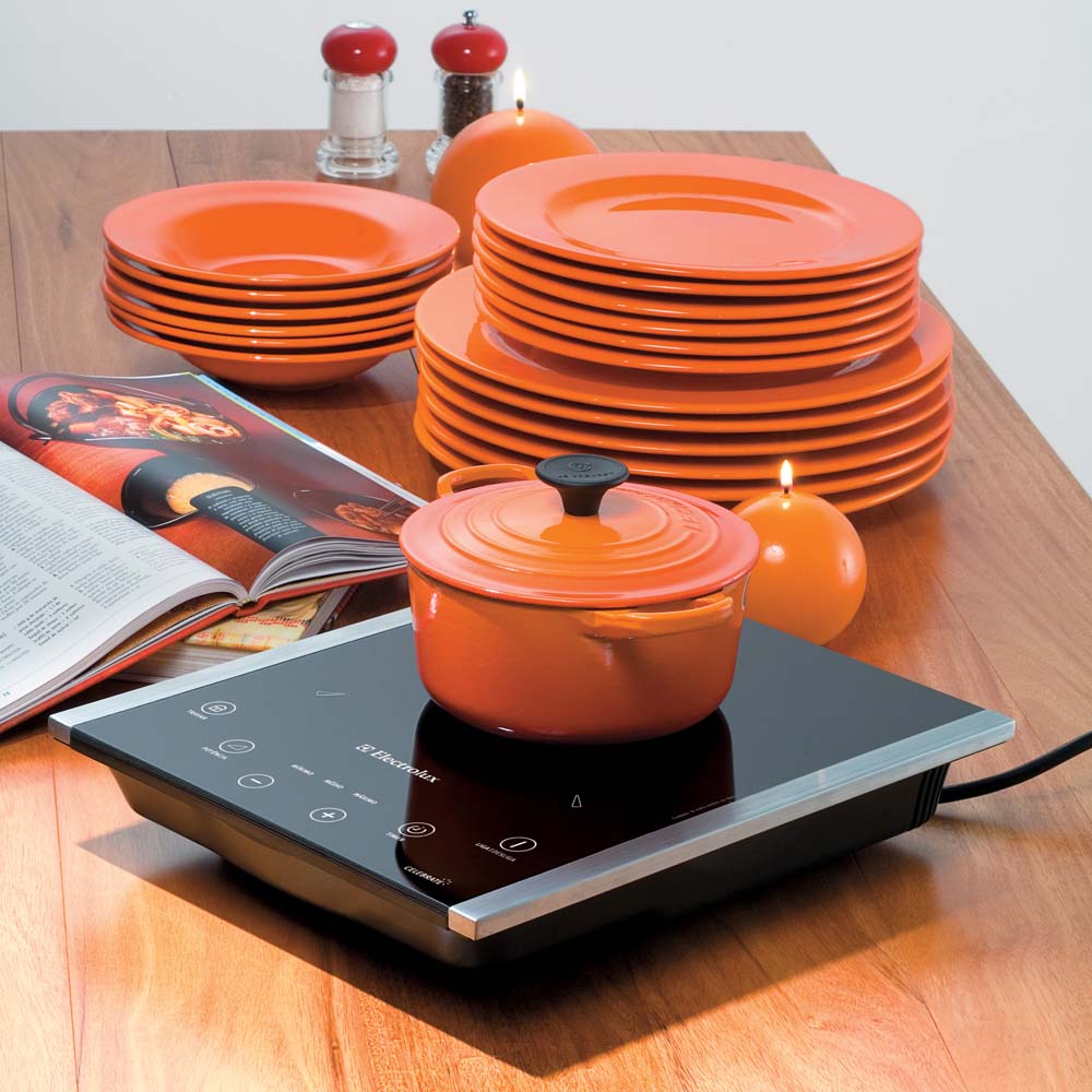 Cooktop Elétrico 1 Boca Electrolux Celebrate ICP30 Portátil Preto Cooktops no