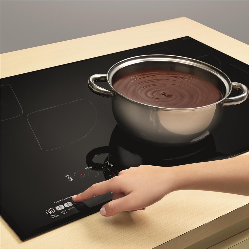 Cooktop Vitrocerâmico de Indução 4 Bocas Brastemp Gourmand BDJ80