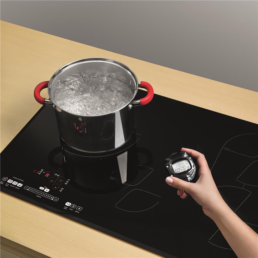Cooktop Vitrocerâmico de Indução 4 Bocas Brastemp Gourmand BDJ80