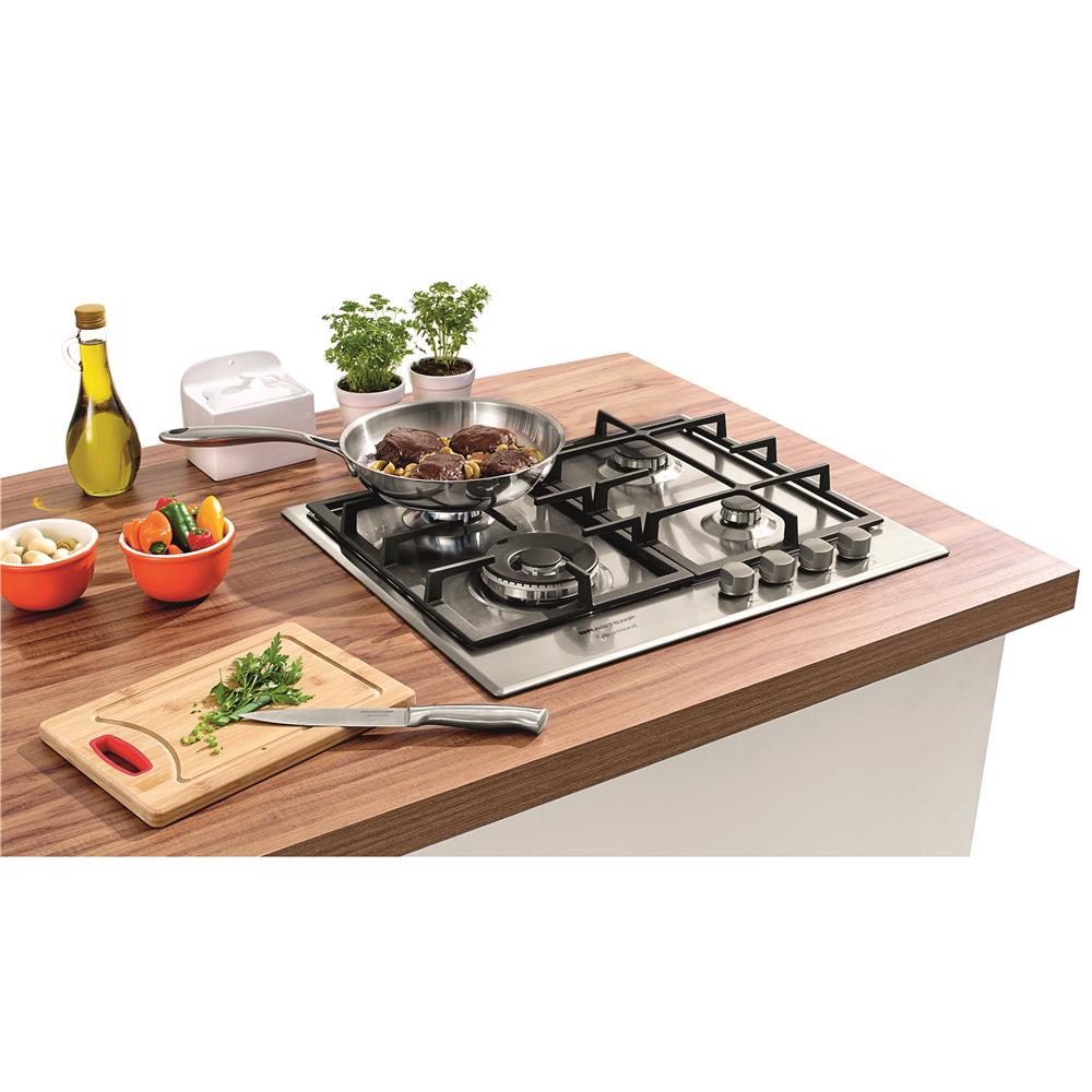 Cooktop a Gás 4 Bocas Brastemp Gourmand BDK60DRBNA Acendedor