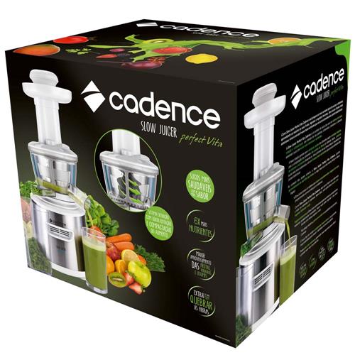 Centrifuga Cadence Juicer Slow Perfect vita JCR900 - Centrifugas no PontoFrio.com