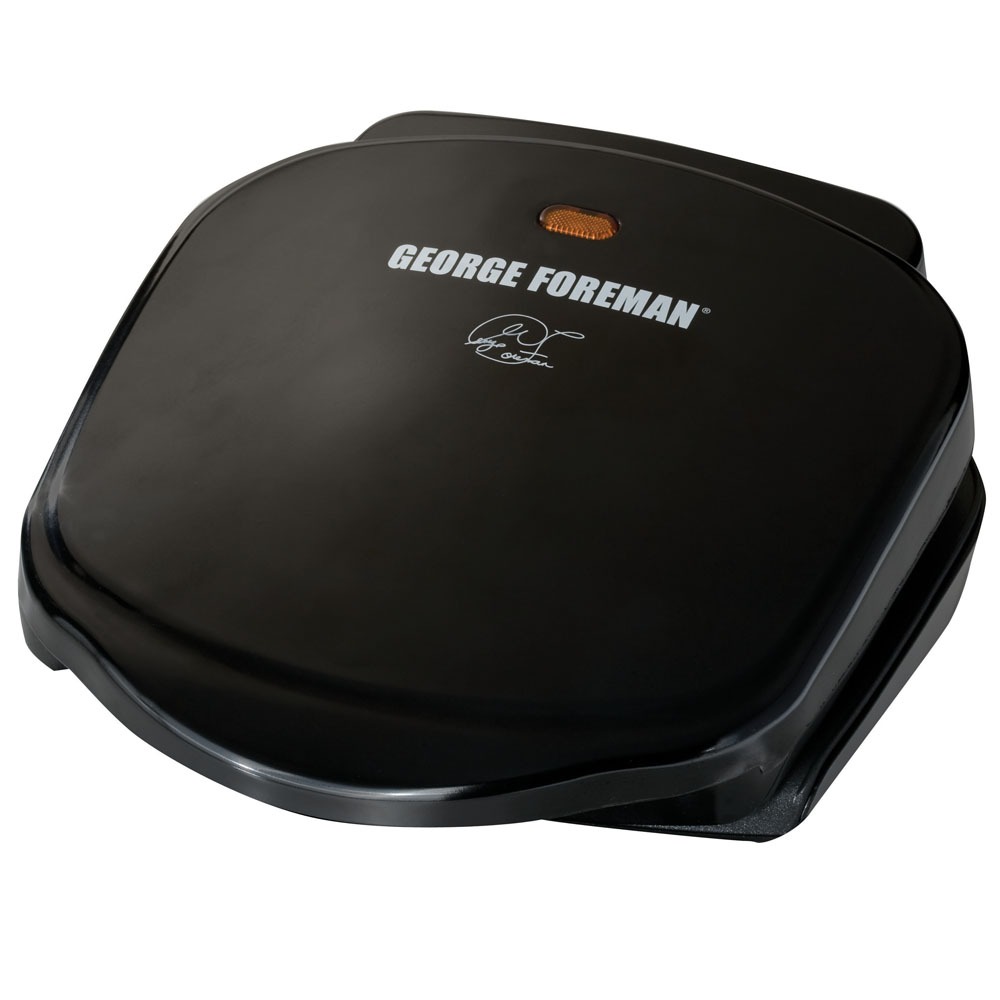 Grill George Foreman Champ Black GBZ10B - Preto - Grill no Pontofrio.com