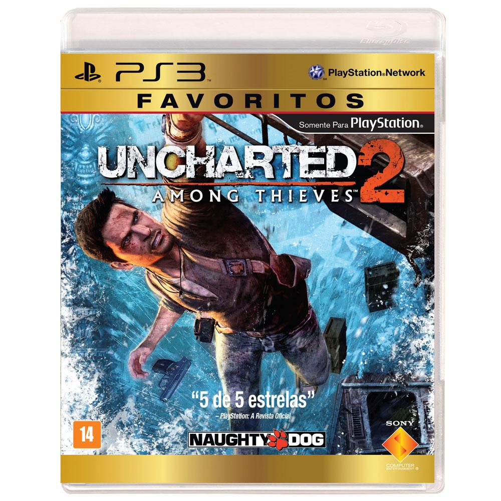 Jogo Uncharted 2 Among Thieves PS3 Jogos Playstation 3 no