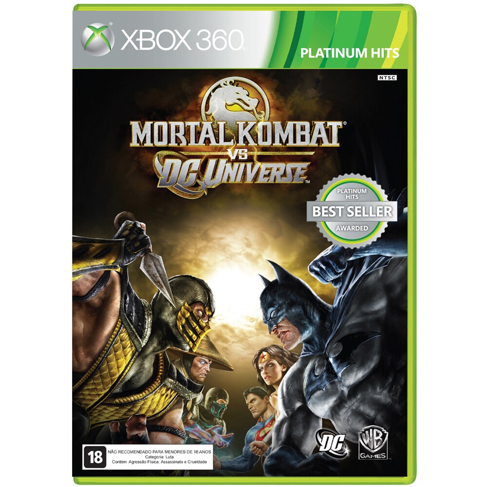 Jogo Mortal Kombat vs. DC Universe Xbox 360 Jogos Xbox 360 no Jogo Mortal Kombat vs. DC Universe Xbox 360 Jogos Xbox 360 no