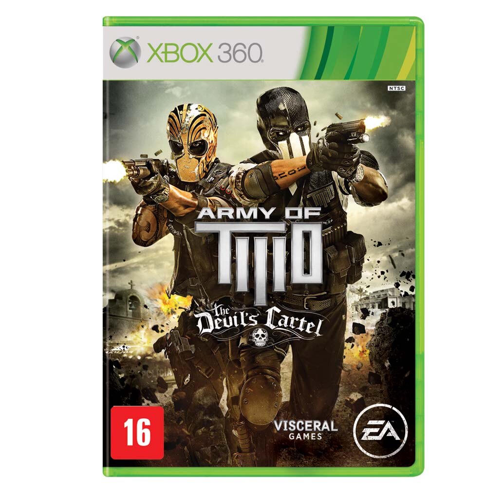 Jogo Army Of Two The Devil''s Cartel Xbox 360 Jogos Xbox 360 no
