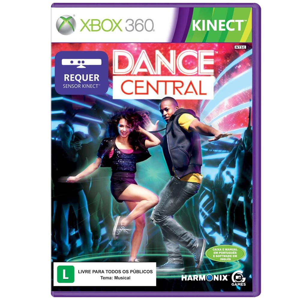Jogo Kinect Dance Central Xbox 360 Jogos Xbox 360 no