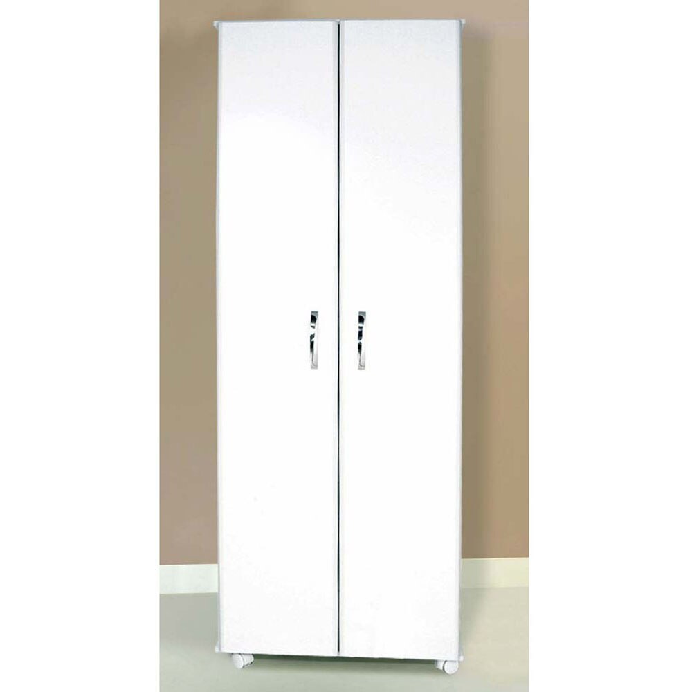 Armário Multiuso Big Domus 408013 com 2 Portas e 5 Prateleiras Branco Armários Multiuso no Armario Fruteira De Cozinha ~ Armário Multiuso Big Domus 408013 com 2 Portas e 5 Prateleiras Branco Armários Multiuso no